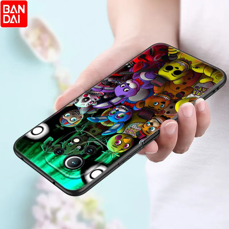 Чехол Fnaf Animatronics Five Nights для Xiaomi Mi 11 Lite NE 11i 11T A3 A2 A1 10T POCO X3 NFC GT F3 M3 M4 X4 Pro |