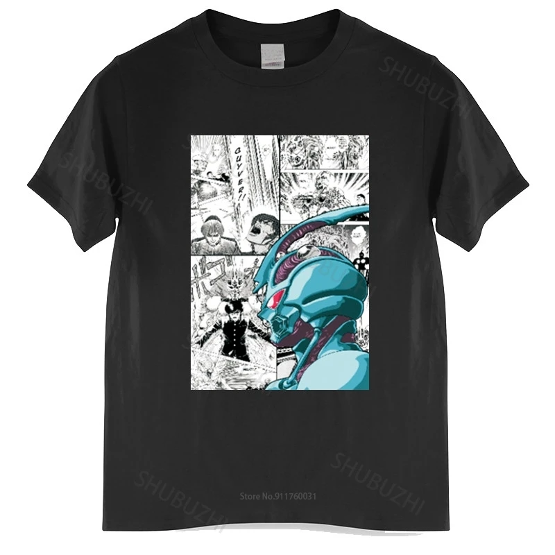Летняя мужская футболка Guyver Bio Booster Armor Manga Strip аниме унисекс для подростков крутые