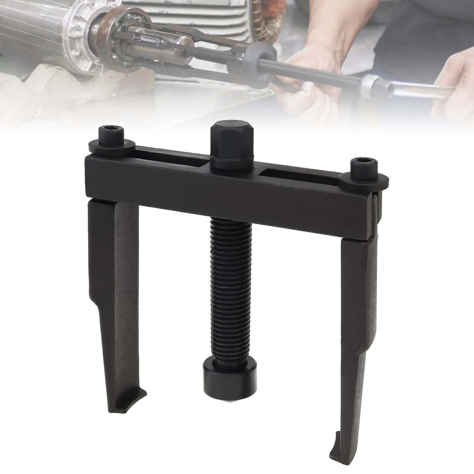 

Универсальный двухкулачковый подшипник для маховика/снятия небольшого подшипника/шкива ремня ГРМ с опорной ножкой из хромованадиевой стали