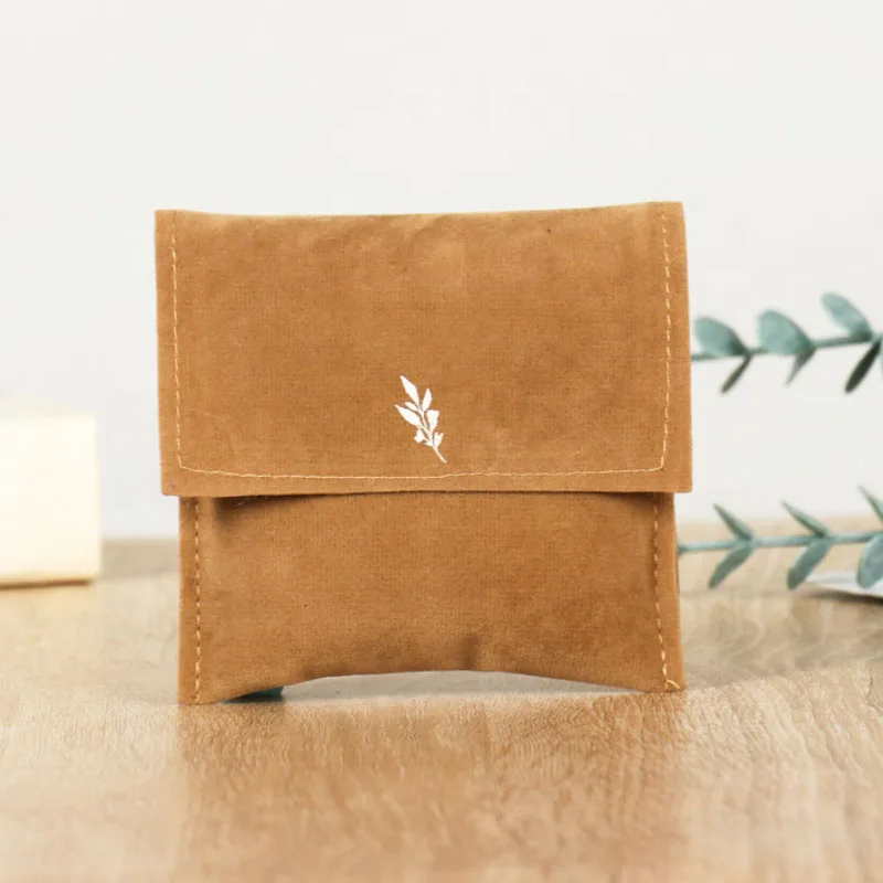 Velvet Envelope Gift Bags 7x7cm 8x10cm 10x10cm 12x12cm Makeup Jewelry Logo Flannel Flip Sack