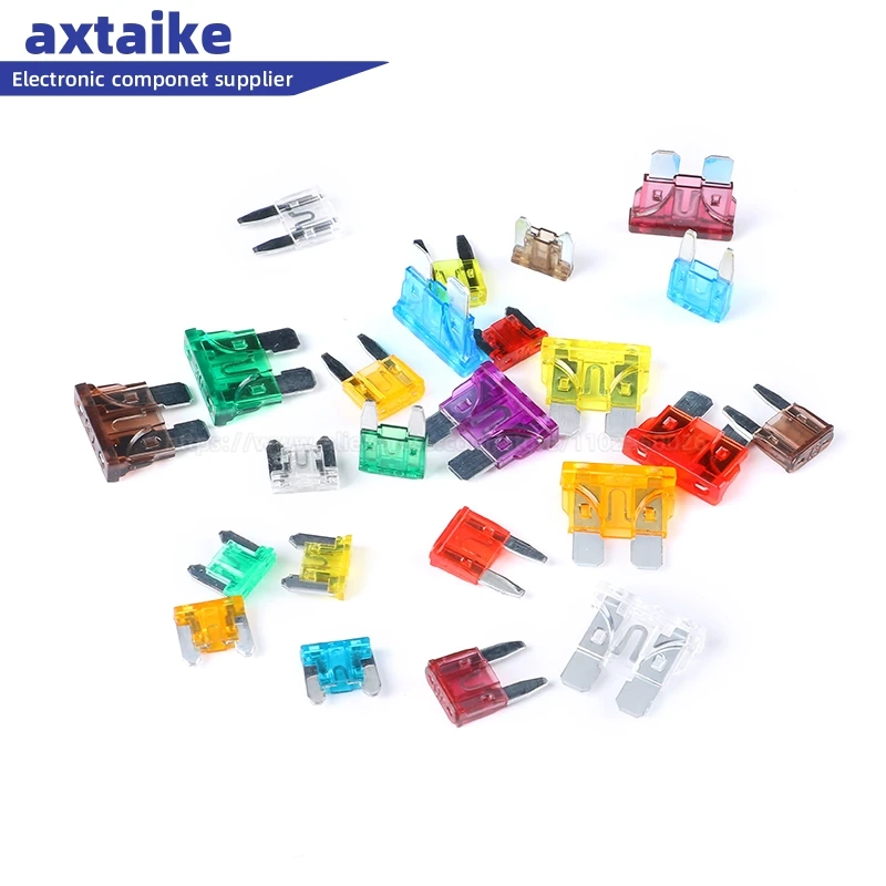 

10PCS Fuses Mini Small Medium Car Fuse 1A 2A 3A 4A 5A 7.5A 10A 15A 20A 25A 30A 35A Amp Clip Fuse Inser for Car Truck