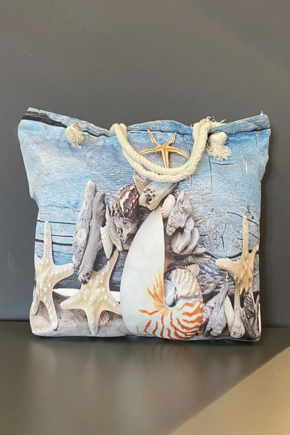 

Women Beach Bag Ruç-12 Tote Bag Fashion Summer Large Capacity Patterned Shoulder Bag Top-Handbag Shopping Bags