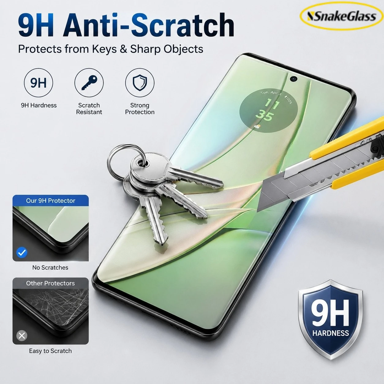 Фото Защитное стекло UV Full Glue для Motorola Edge 70 Fusion+, 60 Pro, 50 Pro, 40, 30 Ultra, 2025, 2024, а также для Moto G85 №4