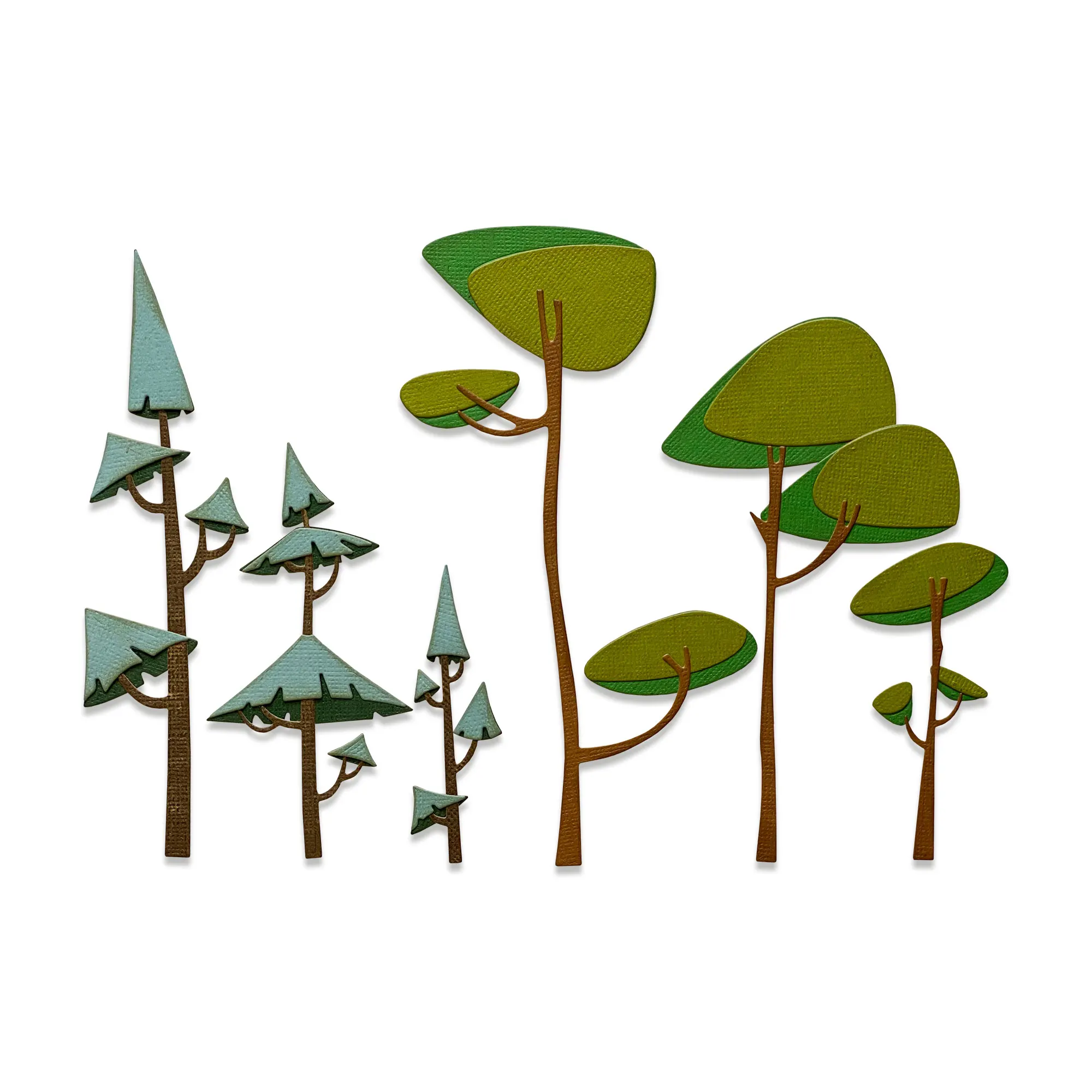 

Tree Metal Cutting Die Scrapbook Embossed Paper Card Album Craft Template Cut Die Stencils New for 2021 Arrive