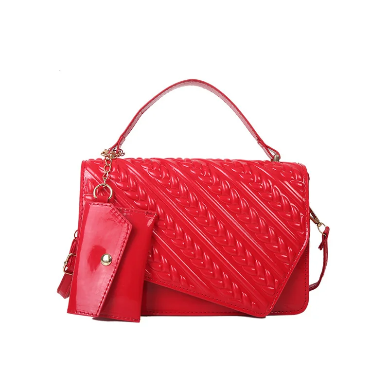 

Women Fashion Portable Square Bag Leather Leisure Design Single Shoulder Messenger Bags Women