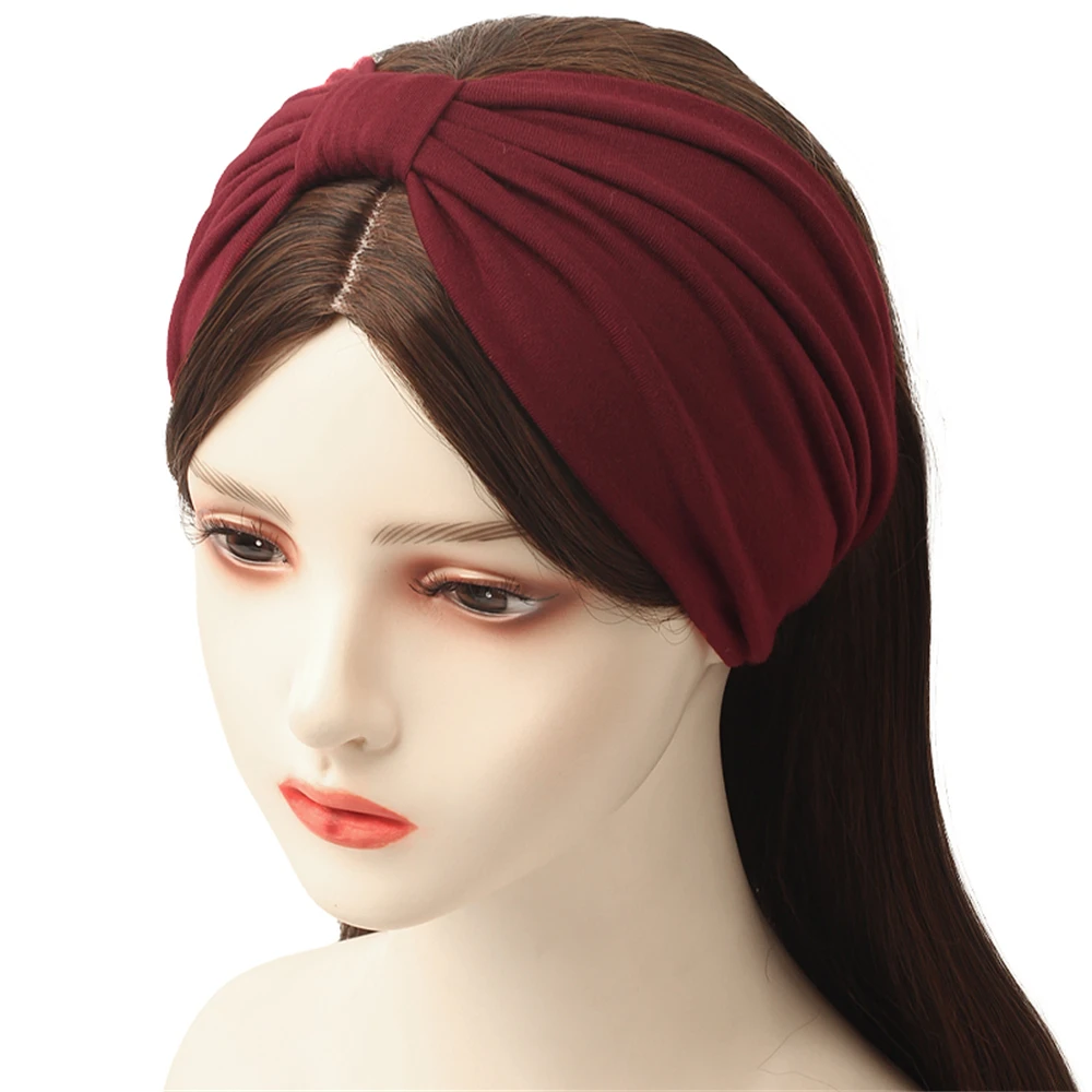 Рисунок 4 - Женская однотонная эластичная повязка для волос