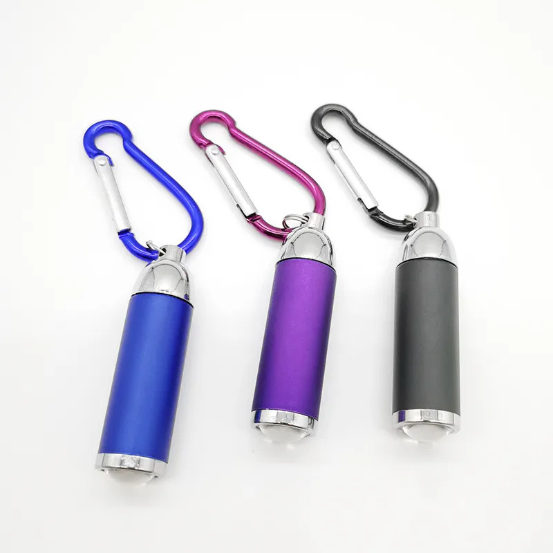 

2/4/5PCS Mini Portable Lamp Strong Light Small Flashlight Battery Powered Keychain Torch Torch For Outdoor Key Ring Waterproof