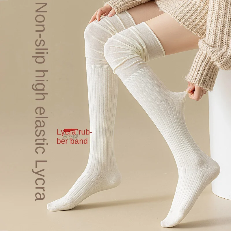 The new golf female and knee socks leg guardsstill breathable sports socks