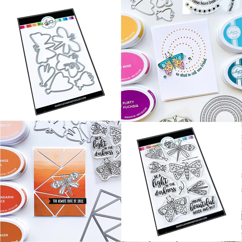 

Beautiful Butterfly Stamps Scrapbooking New Make Photo Album Card Diy Paper Embossing Craft Supplies Handmade 2022