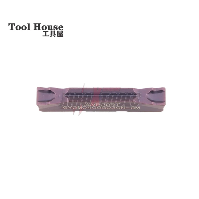 

Diaedge Cnc grooving blade GY2M0400G030N-GM VP20RT is 4mm wide.