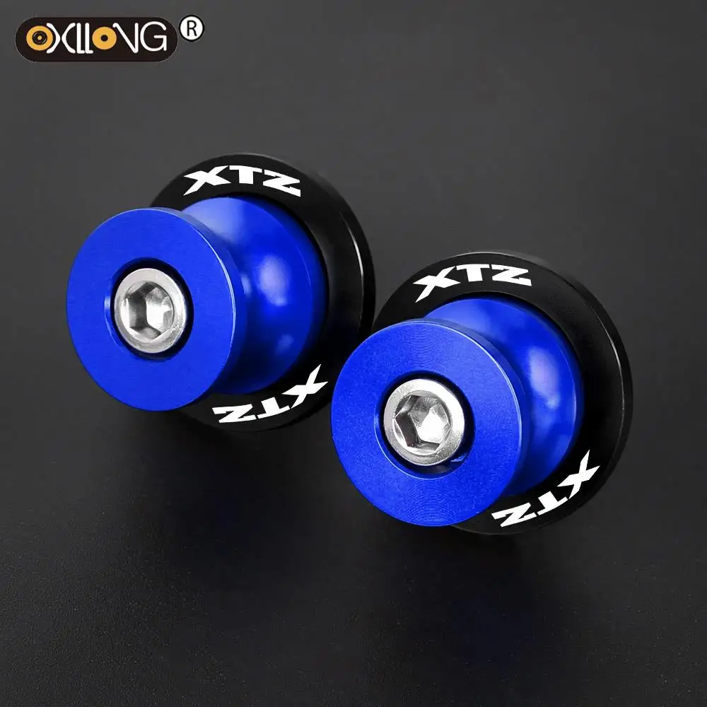 

For YAMAHA XTZ125 XTZ150 XTZ750 XTZ660 XTZ1200 6MM Motorcycle Accessories CNC Aluminum Swingarm Spools Slider Rear Stand Screws