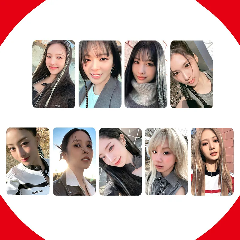 9 шт./набор, фотооткрытки для поклонников Kpop Idol