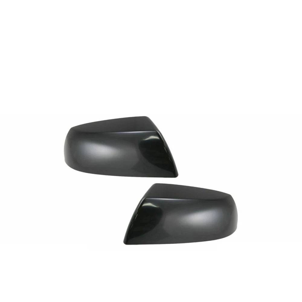 

Smooth Black Mirror Caps Covers Set For 2007-2013 Toyota Pickup Truck