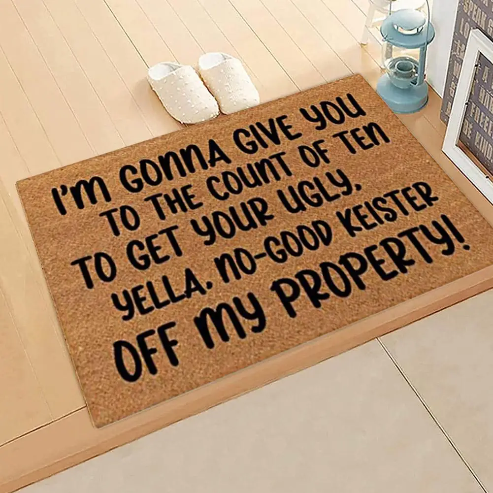 

Letter Door Mats Outdoor Anti-Slip Bathroom Door Rug Entrance Rugs Home Decorations For Bedroom Living Room Office