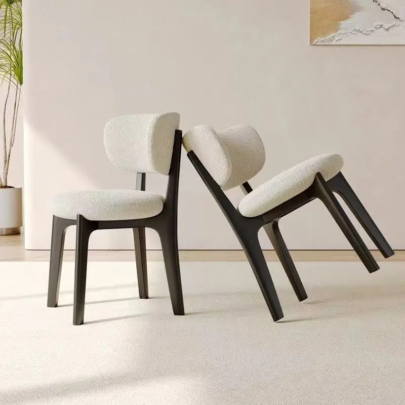 Дизайнерский стул для столовой Современный Свадебный деревянный Kissen удобный