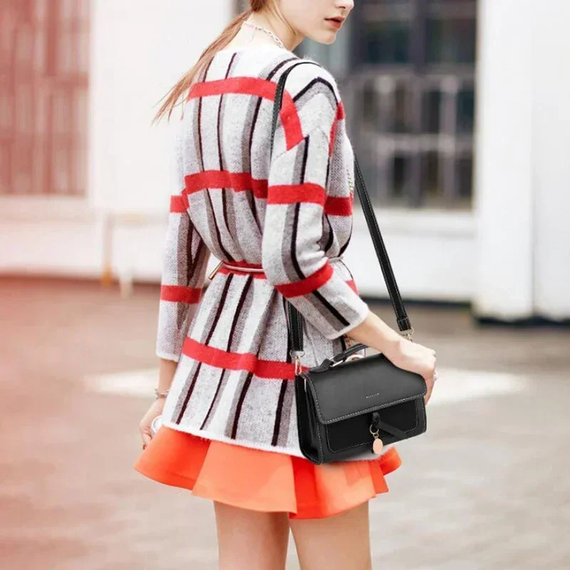 Модная сумка через плечо для женщин из искусственной кожи дизайнерская женская