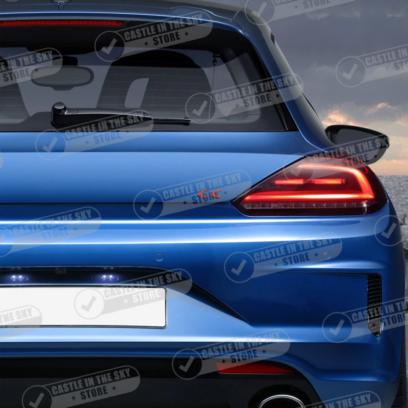 3D Автомобильная наклейка RC CC металлический задний значок для Peugeot 308 306 307 207 208 3008 407