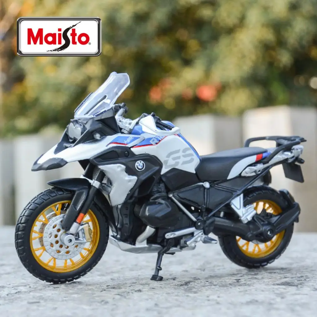 

Maisto 1:18 BMW R1250 GS статические литые автомобили, коллекционные хобби модель мотоцикла, игрушки