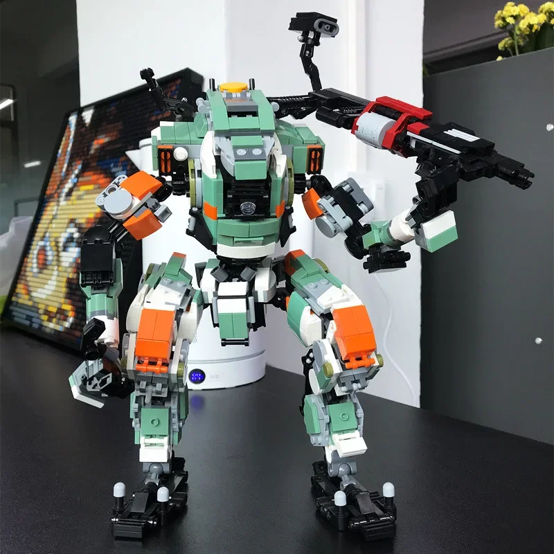 Moc Titanfallsed 2 BT-7274 Пионер Титан игровая серия робот строительные блоки военные меха