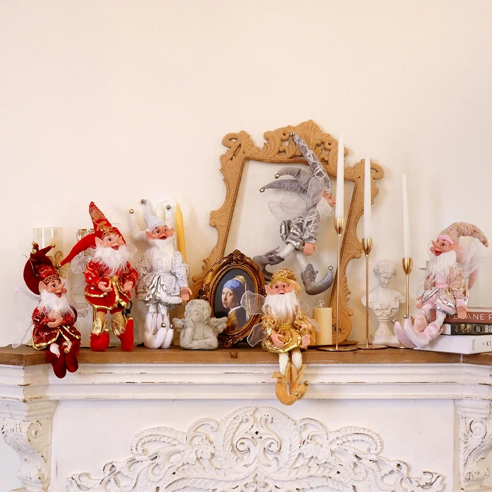 Рождественский плюшевый эльф