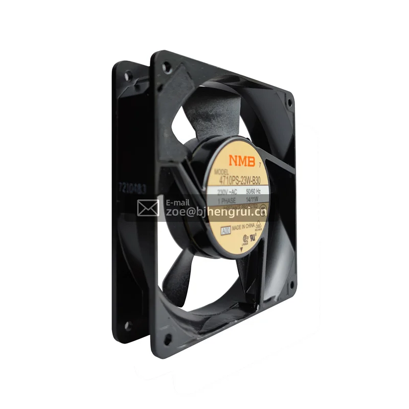 Фото 4710PS-23W-B30 12025 NMB 230 в 12 см 120*120*25 мм 50/60 Гц 14/11 Вт алюминиевый высокотемпературный коаксиальный охлаждающий вентилятор для шкафа №4