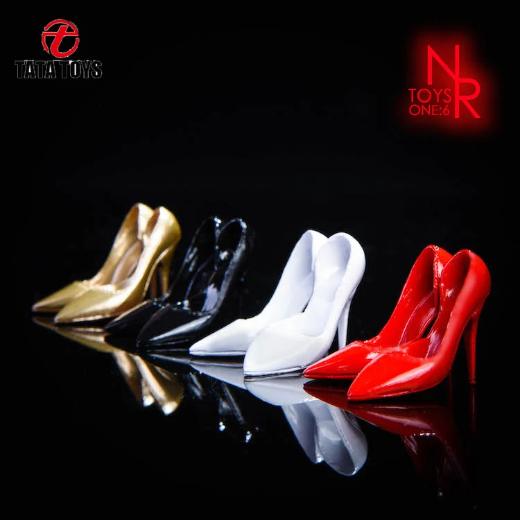 

В наличии, NRTOYS, масштаб NR12 1/6, женская обувь, каблук, подходит для 12-дюймовых экшн-фигурок, модель тела