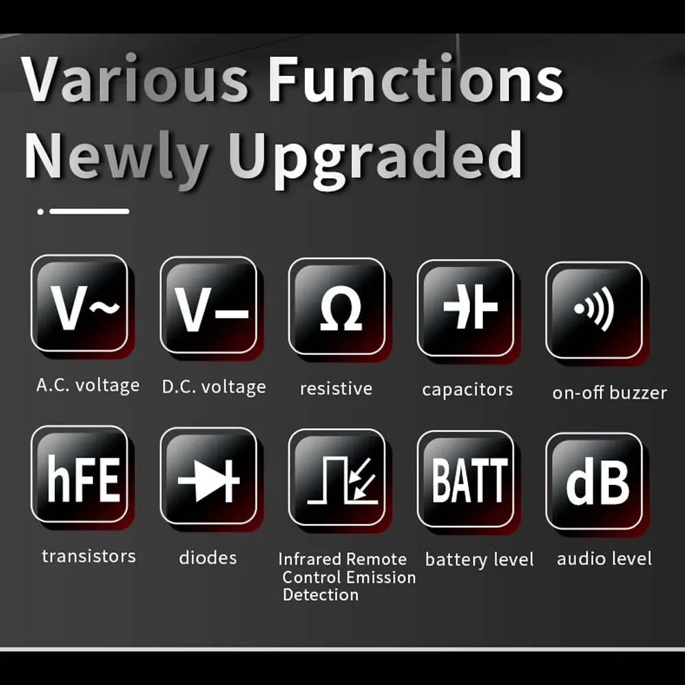 ANJTY S472 аналоговый указатель-мультиметр 1000 В тестер напряжения