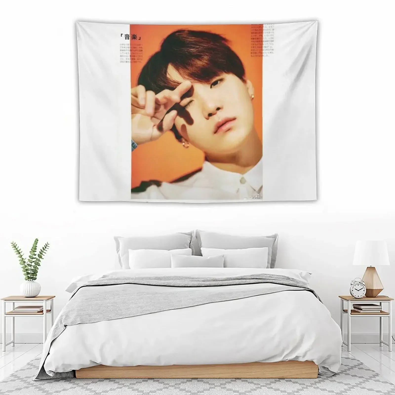 Декоративный гобелен yoongi для комнаты комнатный