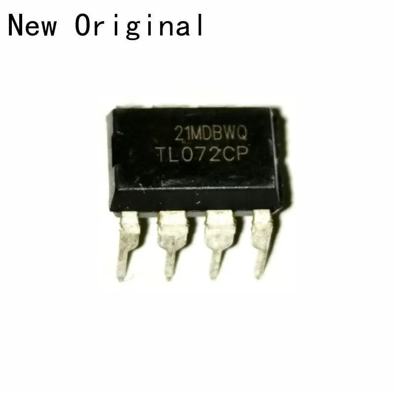 

10PCS TL072CP New and Original DIP8 LOW-NOISE JFET-INPUT OPERATIONAL AMPLIFIERS