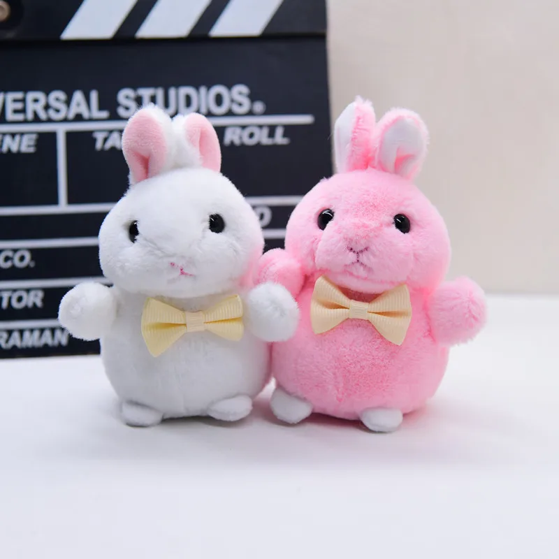 

Стильный милый плюшевый новый галстук-бабочка кролик лифлайд милый крутой кролик сумка брелок аксессуары Подвеска модный мягкий подарок на день рождения