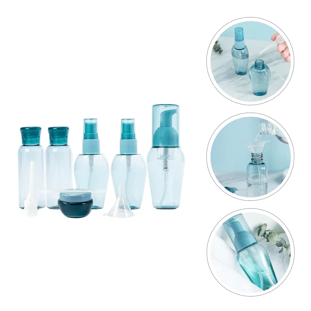 

1set Portable Durable Delicate Cosmetic Bottles Cosmetic Holders Dispensing Bottles for Travel
