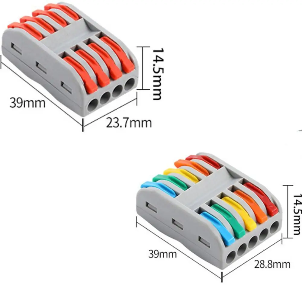 Универсальный PCT Быстрый проводной терминал коннектор металлический