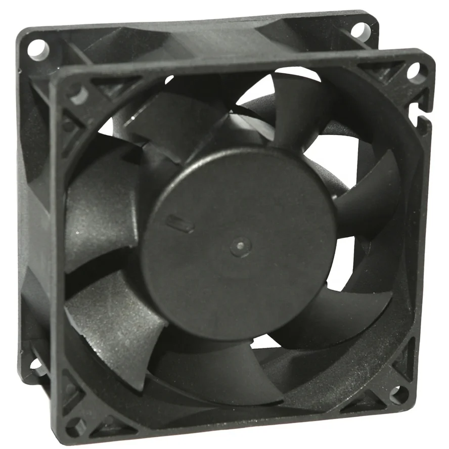 

80mm*80mm*38mm 8038 brushless brushless EV charger IP55 pwm axial cooling 12v 80mm dc fan