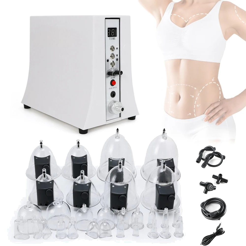 

Breast Enlargement Vacuum Therapy Machine Enlarge Buttocks Lifting and Tightness Cupping Massager Body Shaping Beauty Device