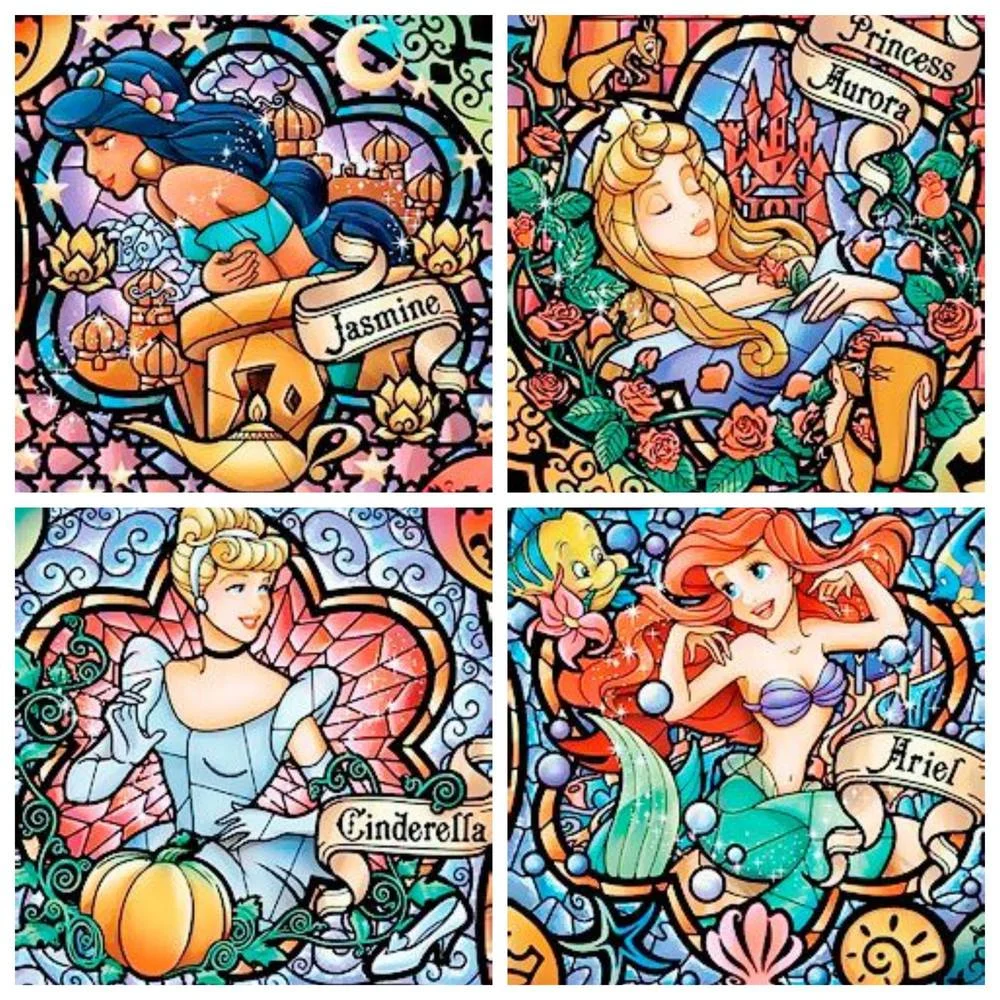 

Алмазная живопись «сделай сам» Disney 5D, Набор для вышивки крестиком, мультяшная Белоснежка, Ручная инкрустация, детские подарки, украшение для стены дома