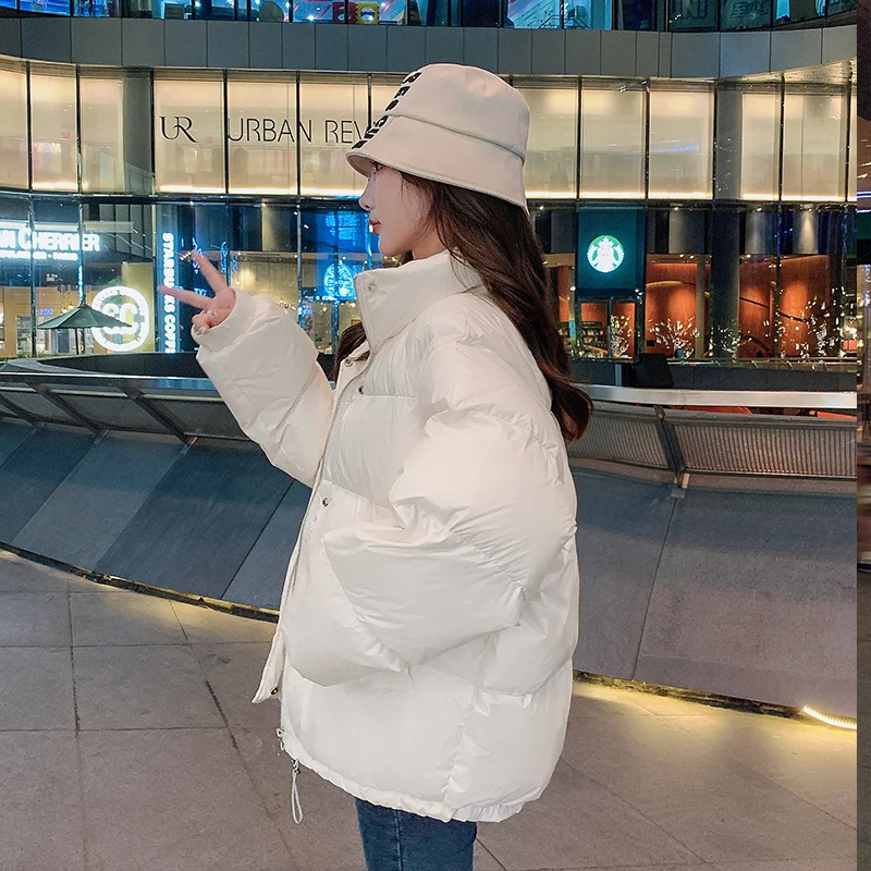 Bread Jacket Short Anti-season Down Cotton-padded Jacket Cotton-padded Jacket Women Korean Style Loose Winter Jacket 2021 New