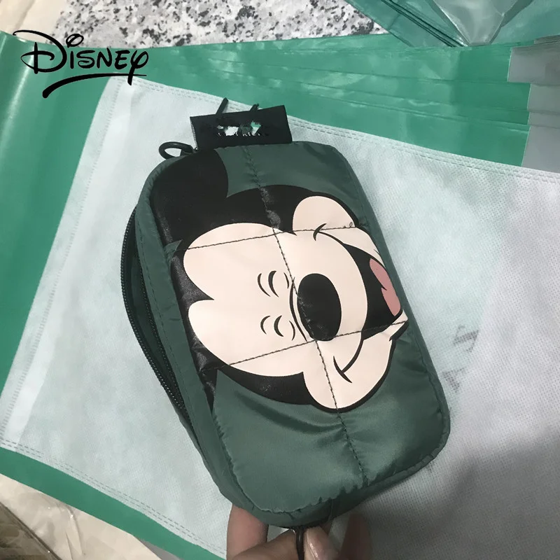 Disney Mickey Mouse Crossbody Bag Lightweight Two Colors for Girls Cartoon Cute Single Room Shoulder Bag Lightweight