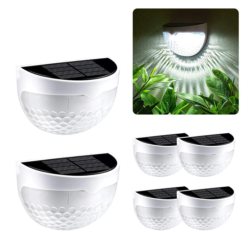 

LED Solar Light Outdoor Wall Lamps Energy Garden Lamps Waterproof Solar Fence Lamp Christmas Decoration Festoon Led Light
