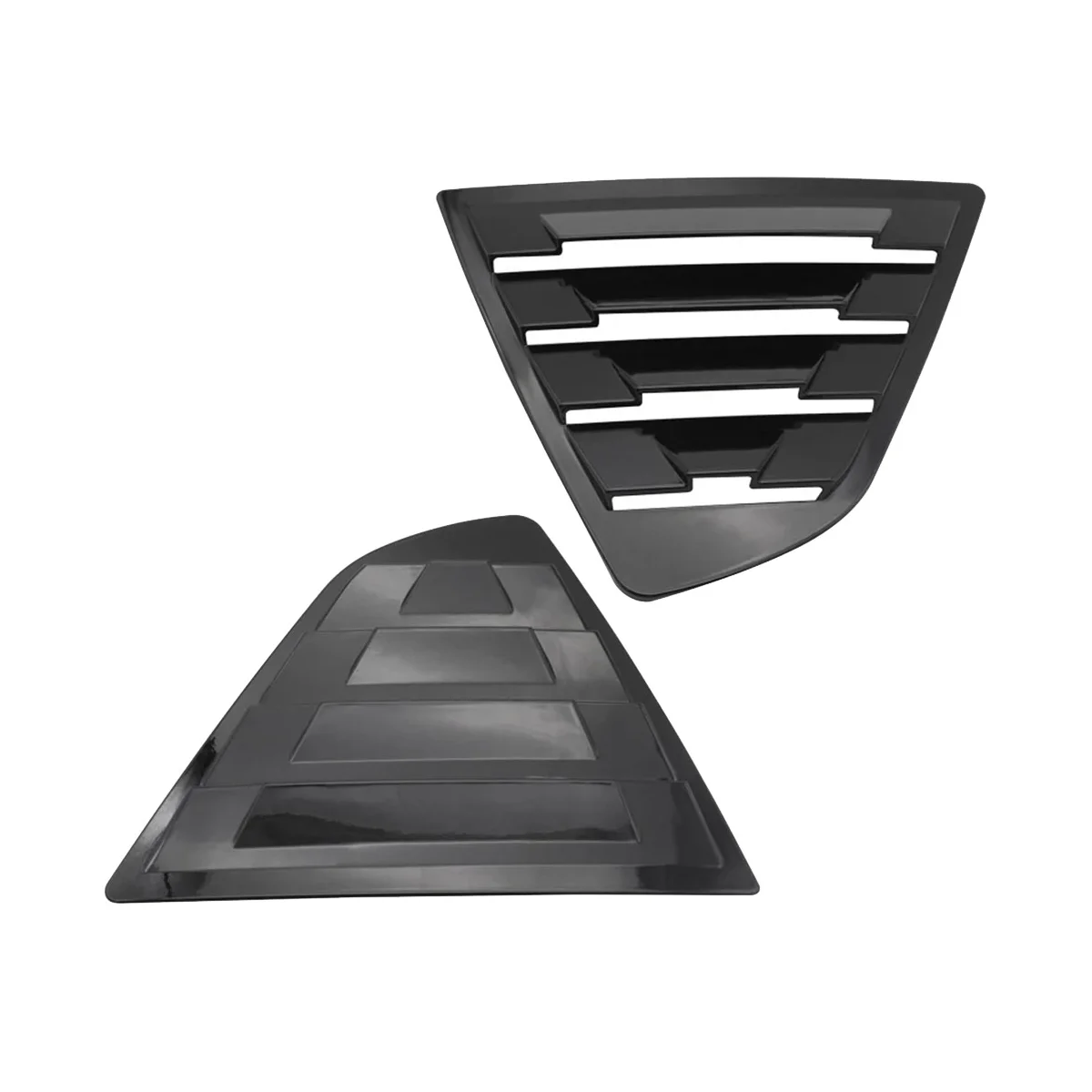 

1 пара наклеек на заднее окно, Боковое покрытие затвора, декоративная наклейка Для Седана 8-го поколения 2018-2023, декоративный ковш для вентиляционного отверстия