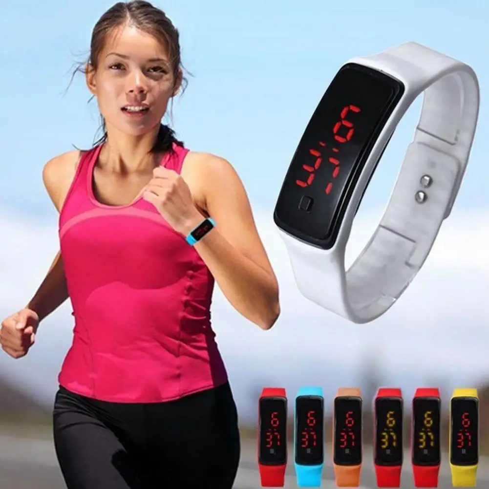 

Reliable Electronic Watch Good Toughness Student Watch Auto Off Battery Powered Student Watch Date Display