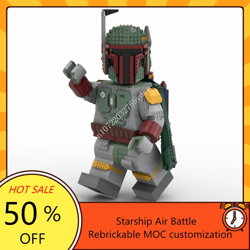 

Конструктор MOC Space: шлемы для сражений Boba Fett
