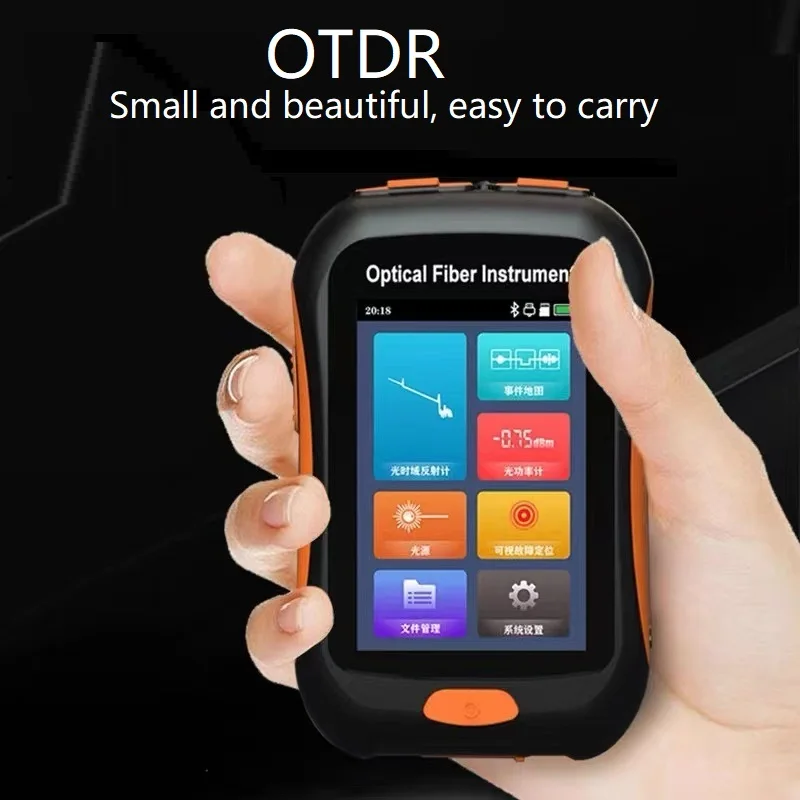 Мини OTDR NK2800 5-в-1 Активный оптоволоконный рефлектометр 1550 нм и VFL OLS OPM EventMap 20 дБ 60/80