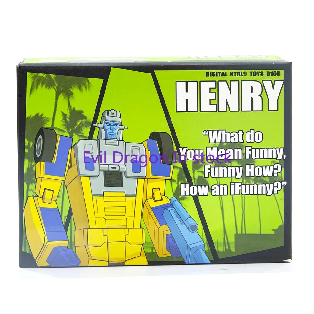 Женская Игрушка-трансформер DX9 D16B фигурка фрилера Генри G2 игрушечная