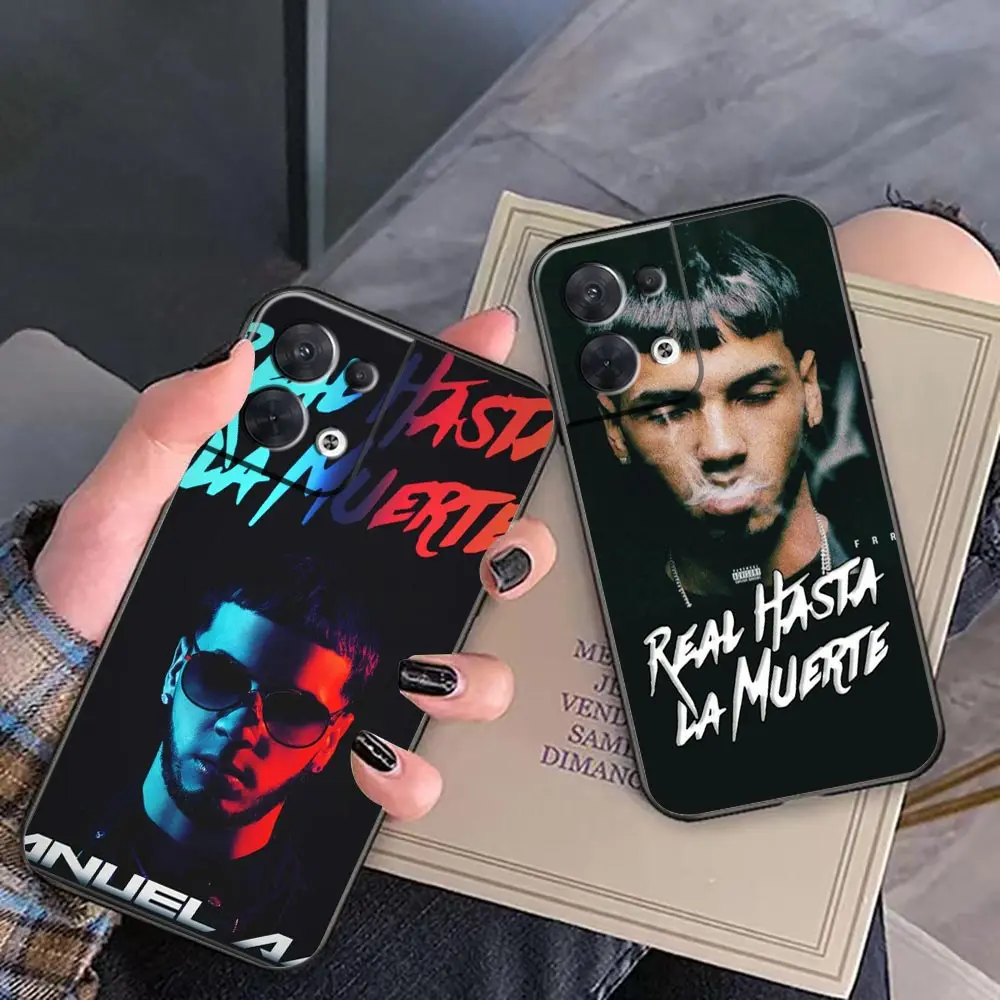 

Funda Case For FIND X5 X3 X2 RENO 10 8 7 7Z ACE RENO6 4G 6Z 5 4 3 Z Pro Plus 5G Case Capa Para Cool Fashion Singer Anuel AA