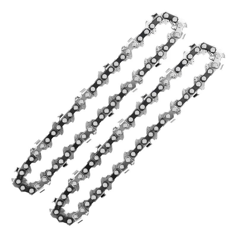 

6Pcs 4-Inch 1/4Inch Guide Saw Chain Mini Chainsaw Chain For 4 Inch Cordless Electric Protable Battery Handheld Chainsaw