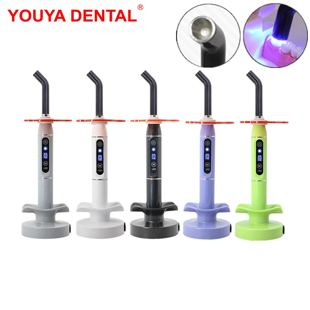 

Dental Curing Light Wireless Led Cure Light Cordless Dental Lamp 3 Modes Adjustable Solidify Dentistry Instruments Dentist Tools