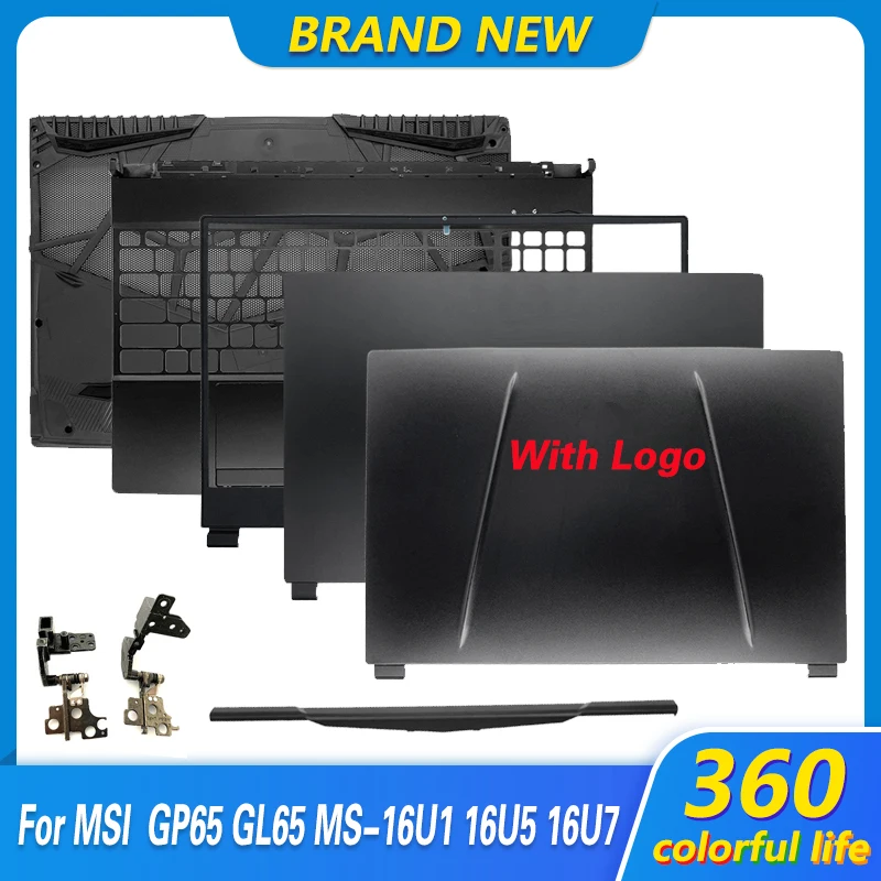 

Оригинальная Новинка для MSI GL65 GP65 MS-16U1 16U5 16U 7 ЖК-экран задняя крышка передняя рамка Упор для рук верхняя крышка нижние петли крышка