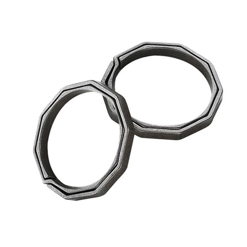 

lightweight portable high quality titanium alloy Key Ring High hardness wear resistant Stock Sale Multifunctional