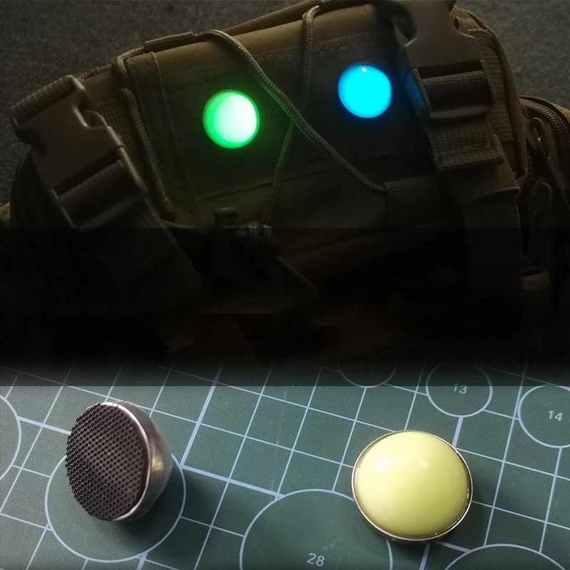

Strong Magnetic Rare Earth Light-emitting Module Tactical Luminous Armband Morale Chapter Backpack Sticker Iron Hole Tool Wall A