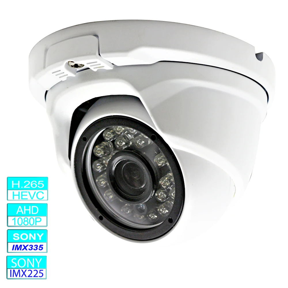 Наружная купольная коаксиальная камера Проводная видеонаблюдения AHD 720P 960P SONY225